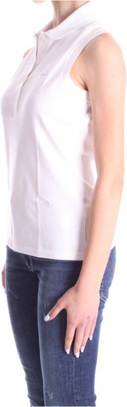 Lacoste Sleeveless Tops Wit Dames