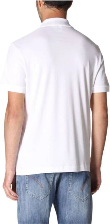 Lacoste Slim Fit Korte Mouw Polo Wit Heren