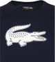 Lacoste Shirt met ronde hals met logoprint op borsthoogte - Thumbnail 3
