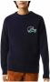 Lacoste Holiday Icons Wollen Trui Blue Heren - Thumbnail 4