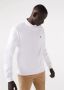 Lacoste Witte Heren Sweatshirt met Geribbelde Zoom en Manchetten White Heren - Thumbnail 4