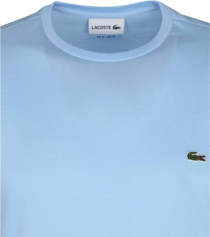 Lacoste T-Shirt Overview Blauw Heren