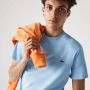 LACOSTE Heren Polo's & T-shirts 1ht1 Men's Tee-shirt 1121 Lichtblauw - Thumbnail 8