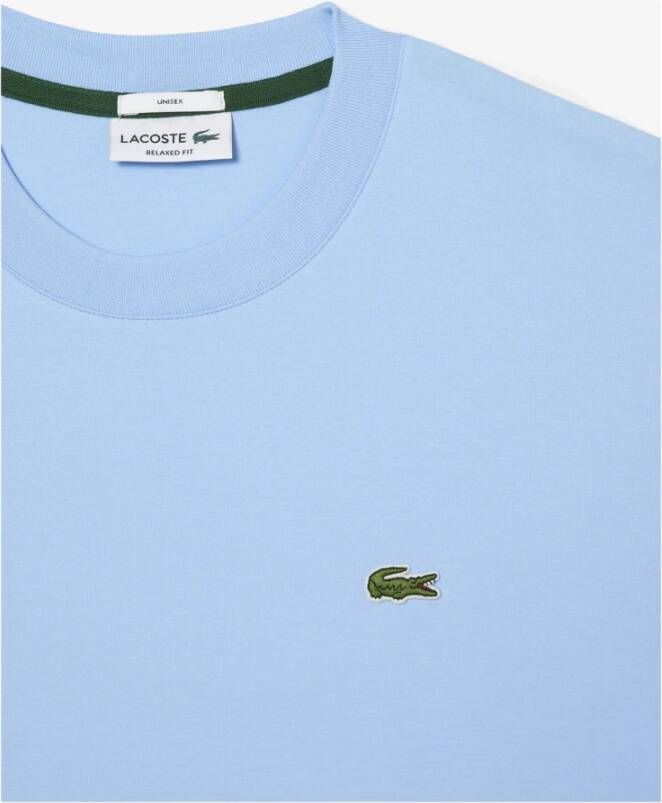 Lacoste T-shirt Blauw Heren