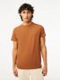 Lacoste Th6709 T-shirt met korte mouwen Brown Heren - Thumbnail 3