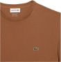 Lacoste Th6709 T-shirt met korte mouwen Brown Heren - Thumbnail 2