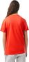 Lacoste Casual Katoenen T-shirt voor Heren Oranje Heren - Thumbnail 7