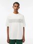 Lacoste Ruimvallend Heren T-Shirt Th5590 White Heren - Thumbnail 5