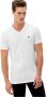 Lacoste Heren V-Hals T-Shirt Th2036 White Heren - Thumbnail 8