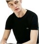 Lacoste Short Sleeved Crew Neck T-shirts Kleding black maat: S beschikbare maaten:S M L XL XXL - Thumbnail 15