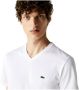 Lacoste T-shirt met labeldetail model 'Supima' - Thumbnail 5