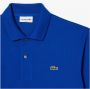 Lacoste Heren Polo T-Shirt met Regular Fit voor Herfst Winter Blue Heren - Thumbnail 6