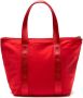 Lacoste Lichtgewicht Nylon Tote Tas Red Dames - Thumbnail 2