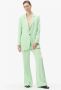 Lala Berlin Avocado V-Hals Blazer Groen Dames - Thumbnail 3