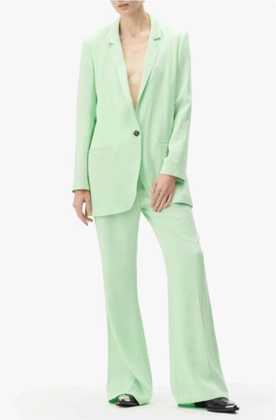 Lala Berlin Avocado V-Hals Blazer Groen Dames