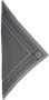 Lala Berlin Kufiya Print Kasjmieren Driehoekssjaal Gray Dames - Thumbnail 2