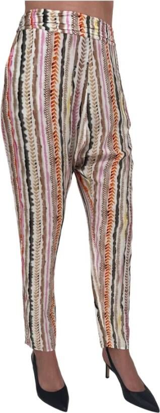 Lala Berlin Sunset Stripe Skinny Broek Meerkleurig Dames