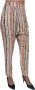 Lala Berlin Sunset Stripe Skinny Broek Meerkleurig Dames - Thumbnail 2