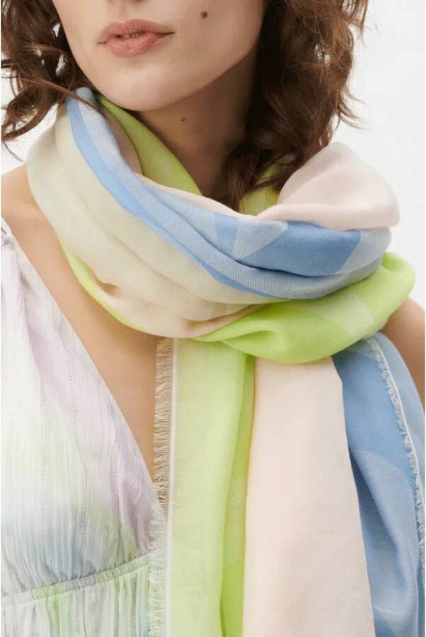 Lala Berlin Amika Light Multi Sjaal Meerkleurig Dames