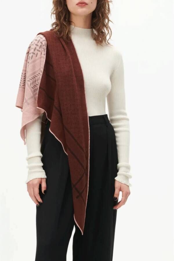 Lala Berlin Luxe Cashmere Winter Sjaal Meerkleurig Dames