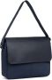 Lancaster Sportieve Messenger Tas Blauw Blue Dames - Thumbnail 2