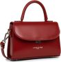 Lancaster Suave Event Leren Schoudertas Rood Dames - Thumbnail 2