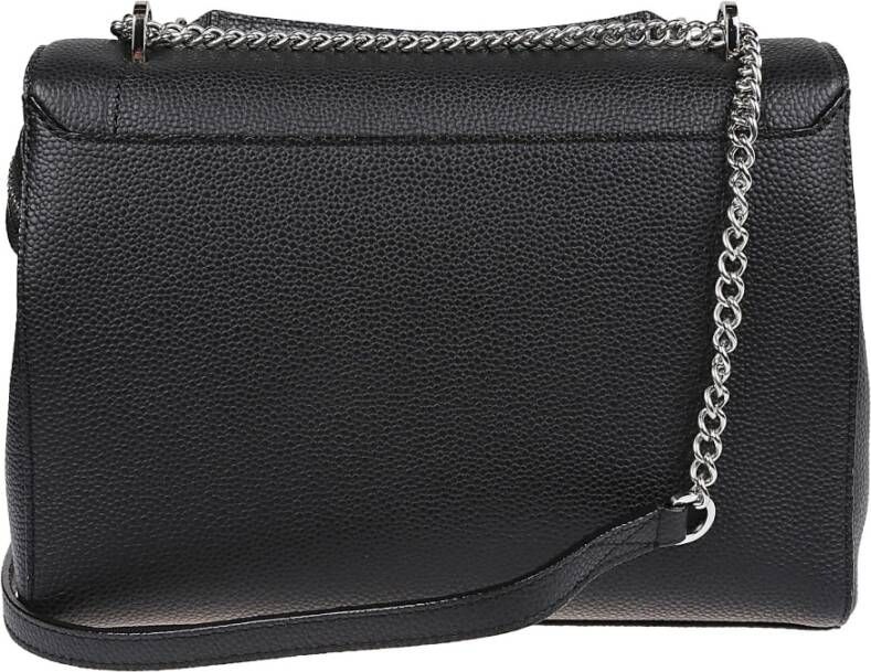 Lancel Zwarte Ninon Flap Tas Zwart Dames