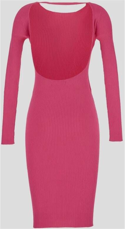 Laneus Knitted Dresses Roze Dames