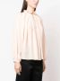 Lanvin Pastelroze Crepe Blouse Oranje Dames - Thumbnail 2