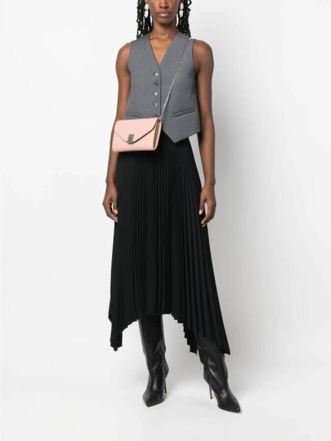 Lanvin Crossbody Diamant Koppelingstas Roze Dames