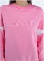 Lanvin Geborduurde Paris Sweater Pink Dames - Thumbnail 3