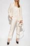Lanvin Satijnen tanktop Beige Dames - Thumbnail 3