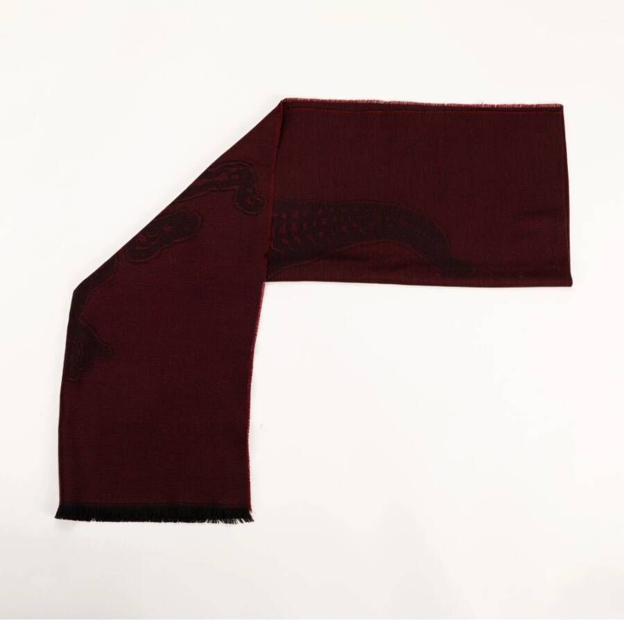 Lanvin sjaal Rood Unisex