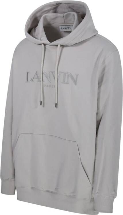 Lanvin Comfortabele en stijlvolle Sweatshirts Hoodies Grijs Heren
