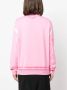 Lanvin Geborduurde Paris Sweater Pink Dames - Thumbnail 5