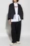 Lanvin Witte Curb Logo Geborduurd T-Shirt White Heren - Thumbnail 5