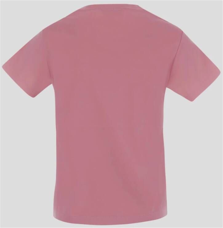 Lanvin Logo T-Shirt Klassiek Model Roze Dames