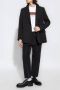 Lanvin Dubbelrijige wollen jas voor heren Black Heren - Thumbnail 2
