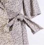 Lardini Beige Linen Dressing Gown Jacket Beige Dames - Thumbnail 4