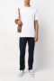 Lardini Wollen Jersey T-shirt White Heren - Thumbnail 2