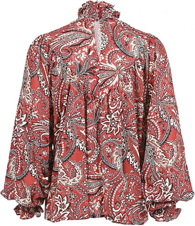 Lavi Blouses Rood Dames