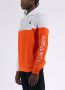 Le Coq Sportif Mannen Oranje Sweatshirt Orange Heren - Thumbnail 2