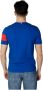 Le Coq Sportif TRI Tee SS 100% Katoenen T-shirt Blauw Heren - Thumbnail 3