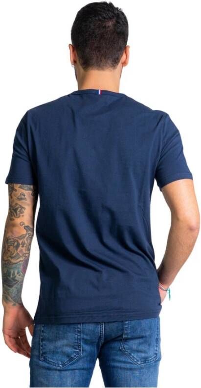 Le Coq Sportif t-shirt Blauw Heren