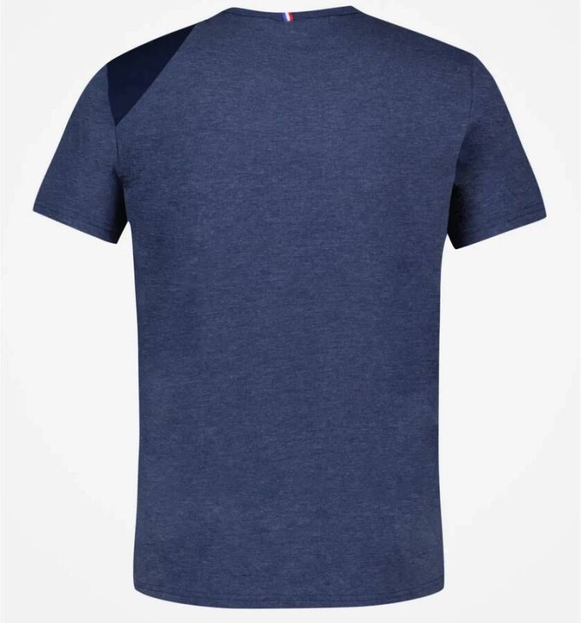 Le Coq Sportif T-Shirts Blauw Heren