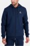 Le Coq Sportif Blauwe Sweater met Ritssluiting en Geborduurd Logo Blue Heren - Thumbnail 6