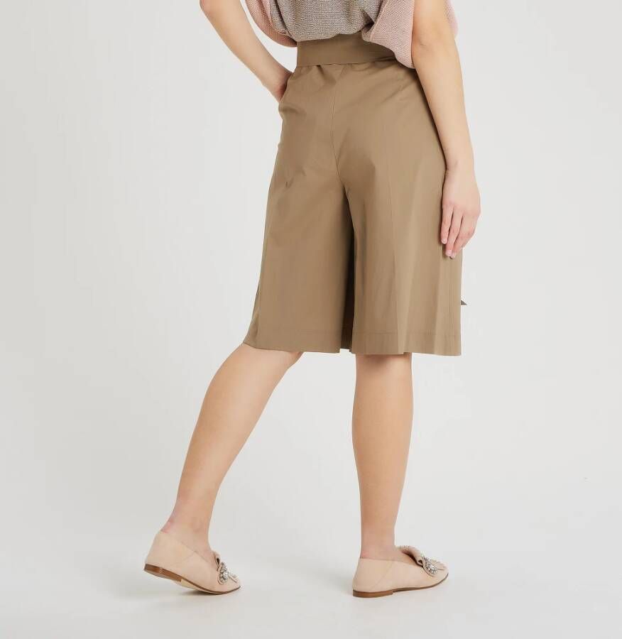 Le Tricot Perugia Midi Skirts Beige Dames