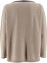 Le Tricot Perugia Round-neck Knitwear Beige Dames - Thumbnail 2