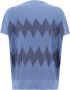 Le Tricot Perugia Round-neck Knitwear Blauw Dames - Thumbnail 2