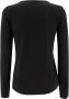 Le Tricot Perugia Round-neck Knitwear Zwart Dames - Thumbnail 2